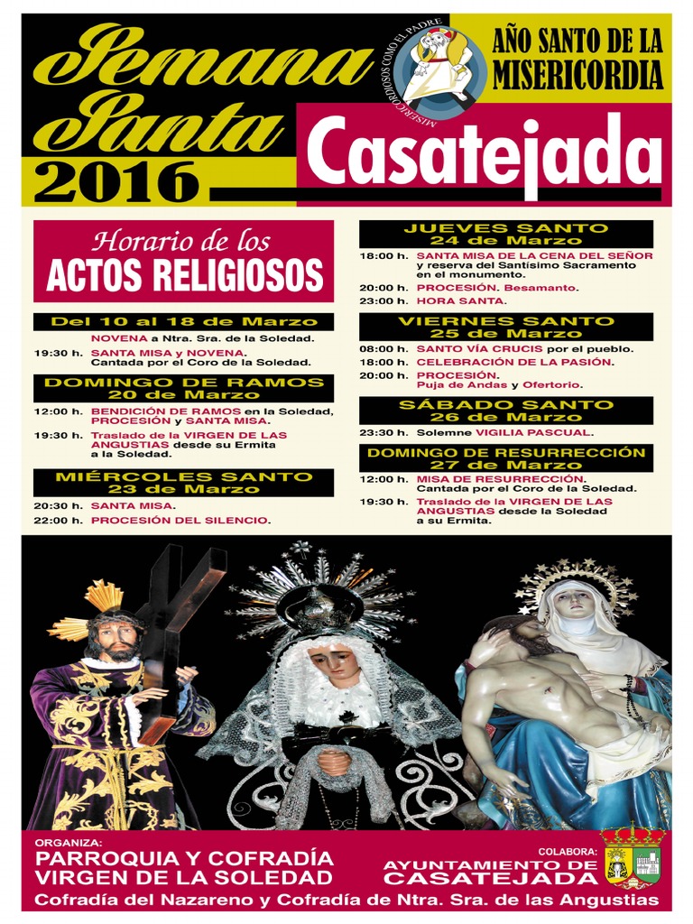 Semana Santa en Casatejada 2016 Casatejada
